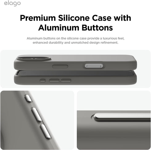 elago iPhone 16 Case Magnetic Liquid Silicone (MagSafe)